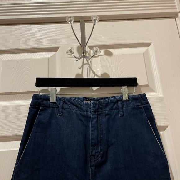 Maje Denim Wide Leg Pants - Picture 3 of 8